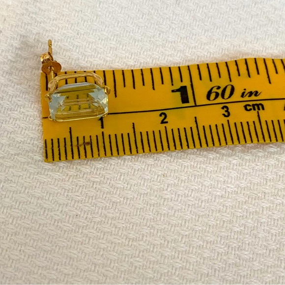 Aquamarine Earrings - Picture 4 of 4